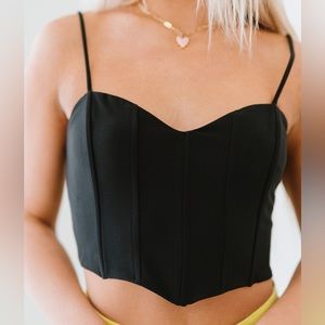 Glam Monte Carlo Bustier Corset Size L